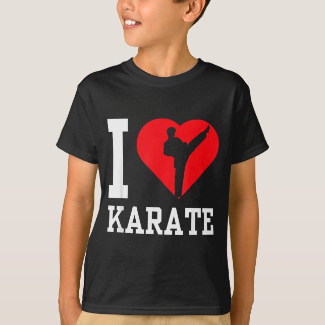 T-shirt Je suis instructeur de karaté ceinture de combatta (Devant)