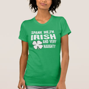 T-SHIRT JE SUIS IRLANDAIS ET TRÈS RICHE