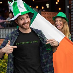 T-shirt Je suis irlandais-hollandais aujourd'hui St Patric