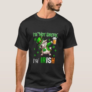 T-shirt Je suis Irlandais Patrick s Day Sheep Beer Clove