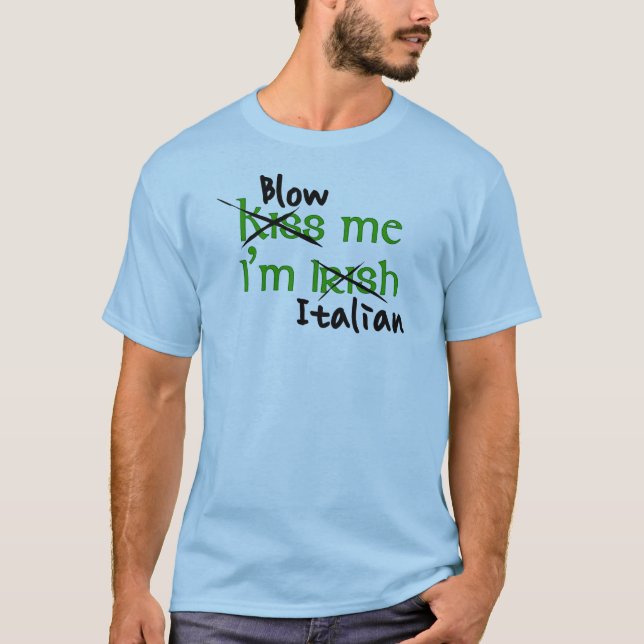 T-shirt Je suis italien (Devant)