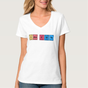 T-shirt Je suis joli tableau périodique
