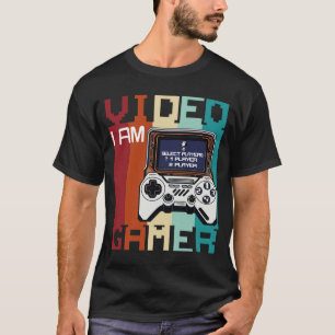 T-shirt Je Suis Joueur Vidéo