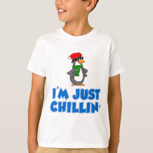 T-shirt Je suis juste Chillin'