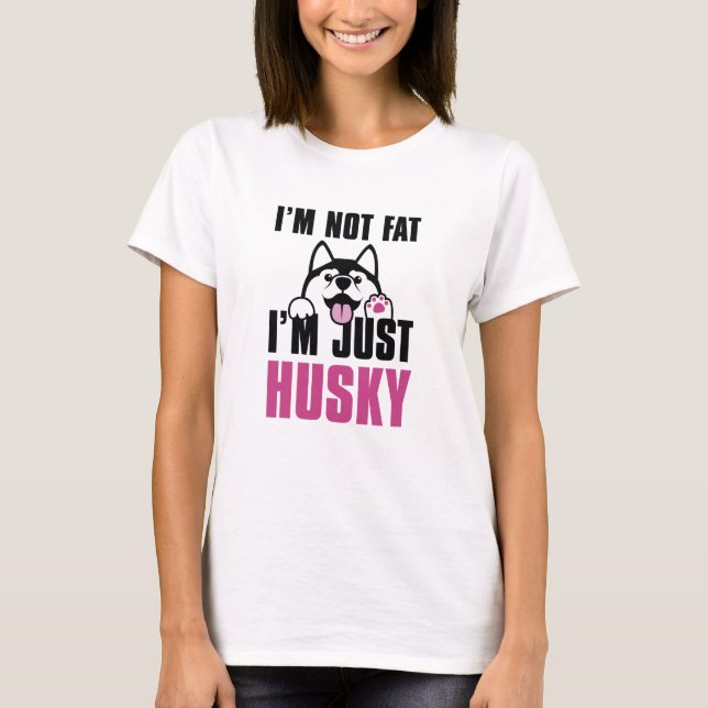 T-shirt Je suis juste costaud (Devant)