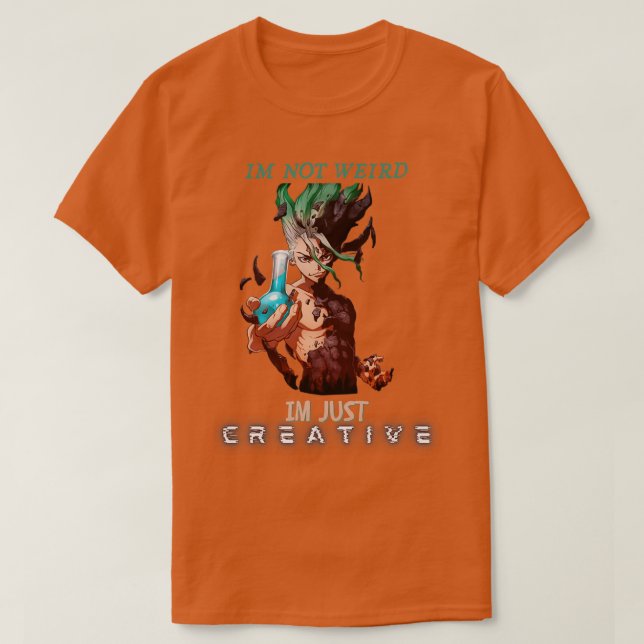 T-shirt Je suis juste créatif (Design devant)