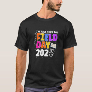 T-shirt Je suis juste ici pour la Journée du Champ 2022