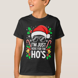 T-shirt Je suis juste ici pour le maillot du Ho Hommes Fem