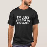 T-shirt Je suis juste ici pour le Rugelach Funny Chanukah<br><div class="desc">Je suis juste ici pour la chemise rugelach pour la chemise rugelach,  les chemises Hanoukka drôles pour ceux qui sont juifs et sont amoureux du rugelach.</div>
