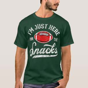 T-shirt Je suis juste ici pour les snacks Drôle Imaginaire