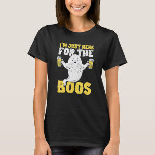 T-shirt Je suis juste là pour le Fantôme Éffrayant de Boos