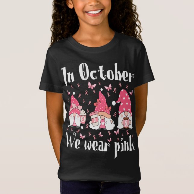 T-Shirt Je suis juste là pour le Gnome Vert mignon des She (Devant)