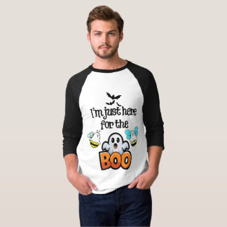 T-shirt Je suis juste là pour les huées !