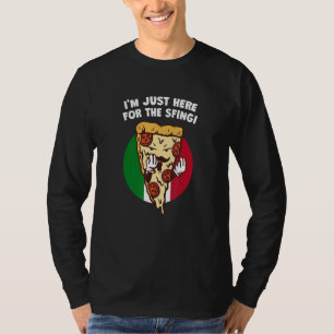 T-shirt Je suis juste là pour les Sfingi  Humour italien I