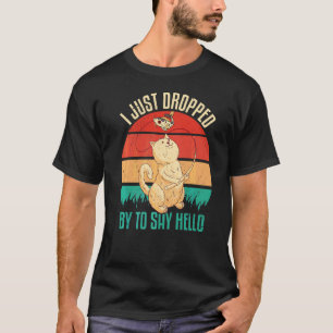 T-shirt Je Suis Juste Passé Pour Dire Bonjour Réservoir D