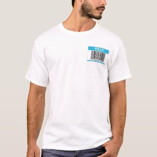 T-shirt Je suis juste un nombre…