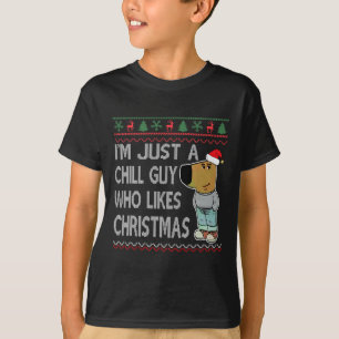 T-shirt Je suis juste un type cool qui aime le fun de Noël