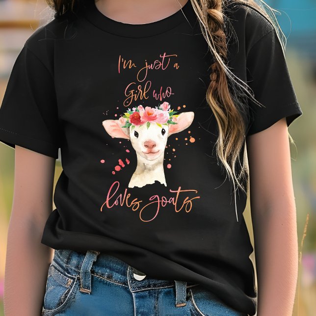 T-Shirt Je suis juste une fille qui aime l'aquarelle des c (Créateur téléchargé)