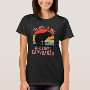 T-shirt Je suis juste une fille qui aime les amateurs de C
