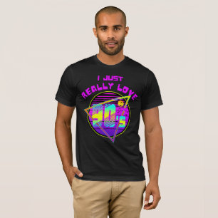 T-SHIRT JE SUIS JUSTE VRAIMENT FAN DES ANNÉES 90