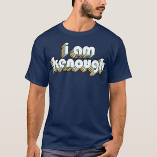T-shirt Je Suis Kassez Retro Typographie Arc-En-Arc-En Sty