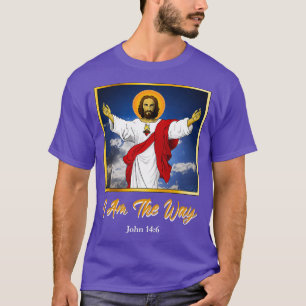 T-shirt Je suis la façon dont Jésus v1 2