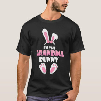 T-shirt Je suis La Famille Amusante De Bunny De Grand-Mère