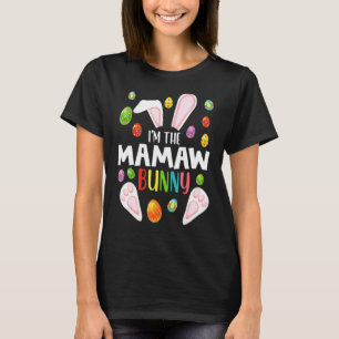 T-shirt Je suis La Famille Mamaw Bunny Funny Matching Pâqu