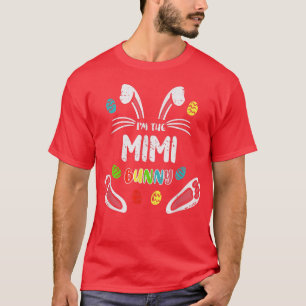 T-shirt Je suis La Famille Mimi Bunny Funny de jumelage de