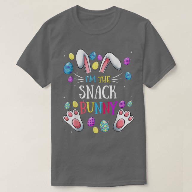 T-shirt Je suis la fête de Pâques de la famille de jumelag (Design devant)