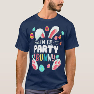 T-shirt Je suis la fête Lapin Matching Famille Pâques Fête