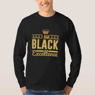 T-shirt Je suis la fierté de l'excellence noire Histoire a