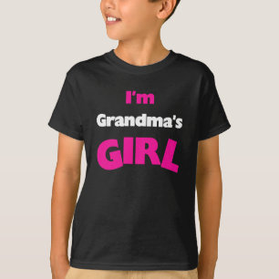 T-shirt Je suis la fille de grand-mère