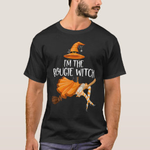 T-shirt Je suis la fille sorcière Bougie Costume de Hallow
