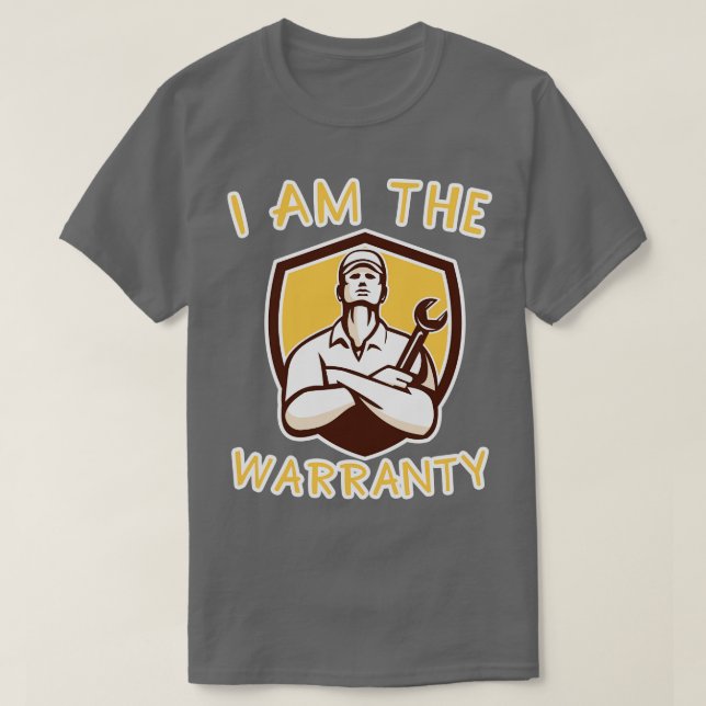 T-shirt Je Suis La Garantie (Design devant)