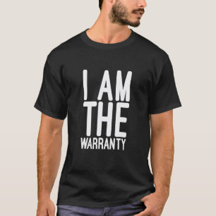 T-shirt JE SUIS LA GARANTIE   Mécanicien automobile  Passi