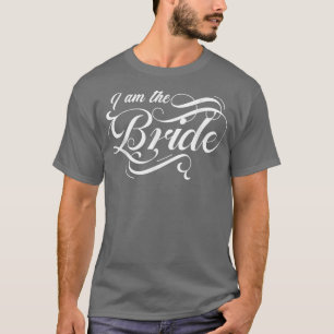 T-shirt Je Suis La Mariée Mariage Demoiselle D'honneur