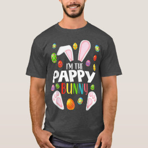 T-shirt Je suis La Pappy Bunny Funny Matching Famille Pâqu