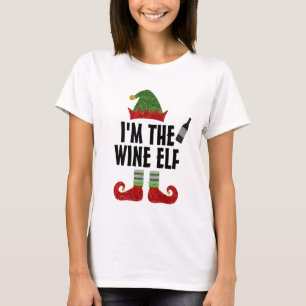 T-shirt Je suis la Parties scintillant des Elfes du Vin