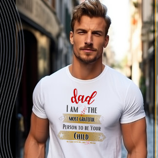 T-shirt Je suis la personne la plus reconnaissante d'être 