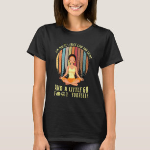 T-shirt Je Suis La Plupart Peace Love Light Et Un Petit Go