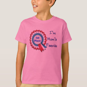 T-shirt Je suis la préférée de maman