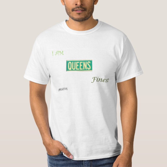T-shirt Je suis la Reine la plus fine (Devant)