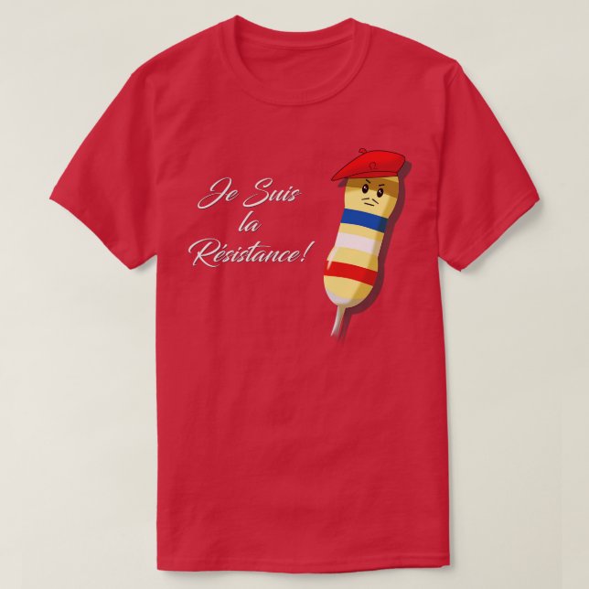 T-shirt Je suis la résistance (Design devant)
