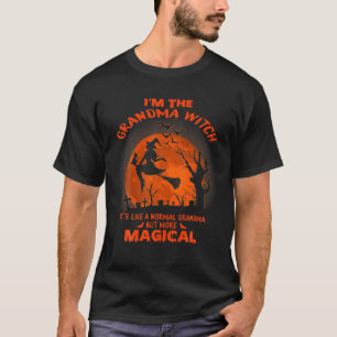 T-shirt Je Suis La Sorcière De Grand-Mère Comme Un Grand-M