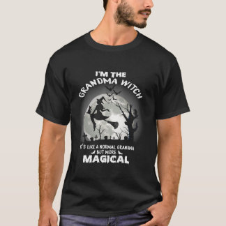 T-shirt Je Suis La Sorcière De Grand-Mère Comme Un Grand-M