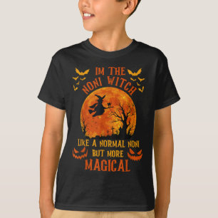 T-shirt Je suis la sorcière Noni comme une grand-mère norm