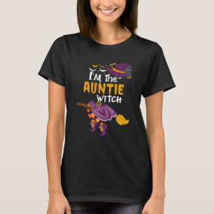 T-shirt Je suis La Sorcière Tante Citrouille Drôle Hallowe
