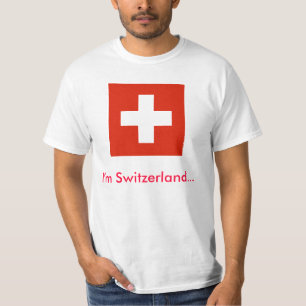 T-shirt Je suis la Suisse…