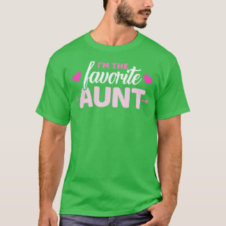 T-shirt Je suis la tante préférée